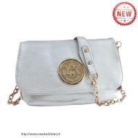 michael kors fulton messenger medium zilver crossbody zakken Tassen Amsterdam ah03o794